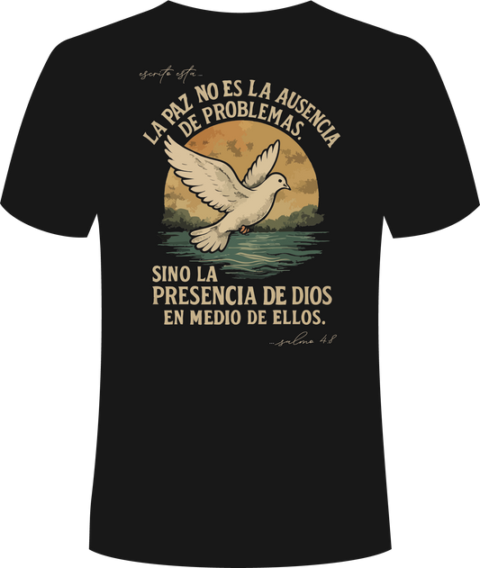 La paz no es la ausencia de problemas...